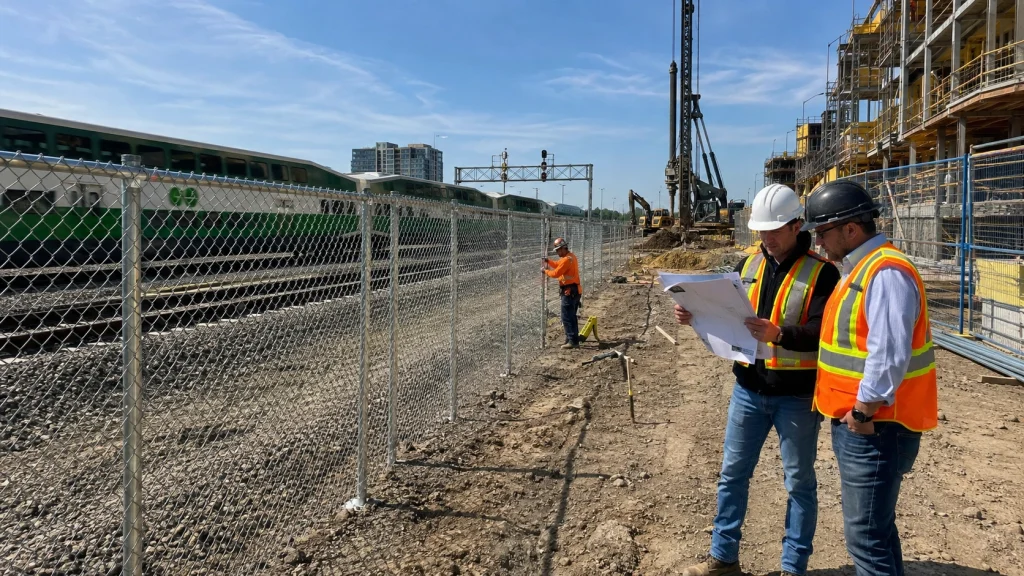 Fencing Near Metrolinx GO and LRT Corridors: What GTA Developers and Contractors Need to Know 25 Fencing Near Metrolinx GO and LRT Corridors